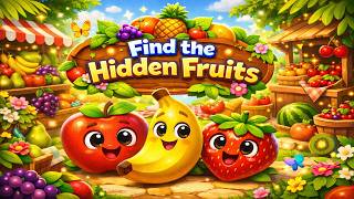 Find the Hidden Fruits: Fun Educational Kids Games 🍎 | I Spy Learning Quiz screenshot 5