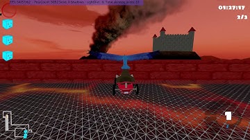SuperTuxKart 0.9.3 Lava Fields reverse