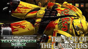 The Fate of the Lamenters (warning: this is not funny it
