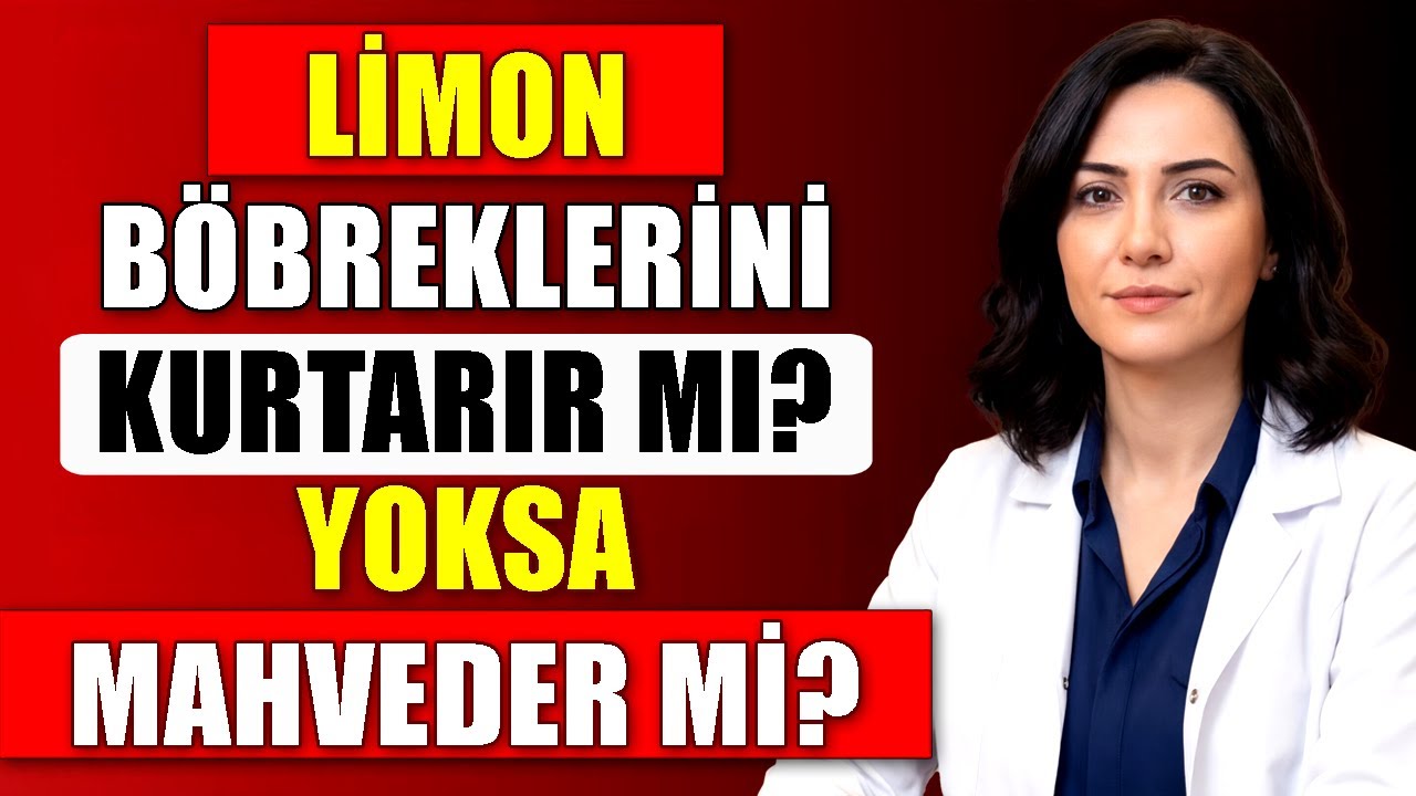 Kreatinini Düşürmek İçin LİMONLU SU: Böbreklerini Korur mu, Yoksa Mahveder mi?