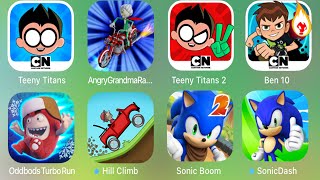 Red Ball,Ben,Subway,Sausage,Sonic,Temple Run,Teen Titans,Hill Climb,Sonic Dash,Sonic 2 screenshot 5
