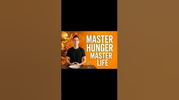 ⚡ Master Hunger, Master Life | The Secret to Self-Discipline #wellness #wellnessforlife #mindfull