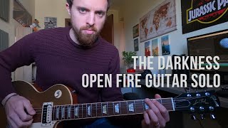 The Darkness - Open Fire \GUITAR SOLO/