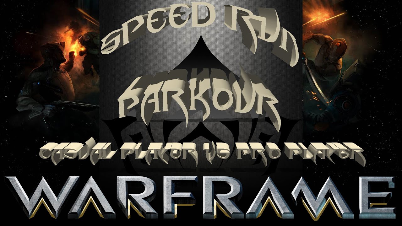 Warframe Pro Vs Casual Player Parkour Speed Run