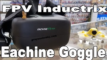 Indoor Micro Camera Drone | Blade Inductrix FPV Quad - How to use Goggles