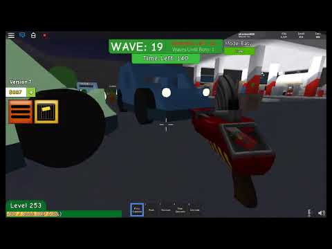 The Fiery Cannon Showcase Roblox Zombie Attack Youtube