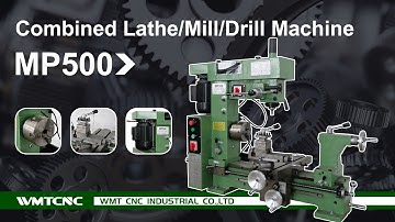 How to Operate the Combo Metal Lathe Mill Drill HQ500 HQ800