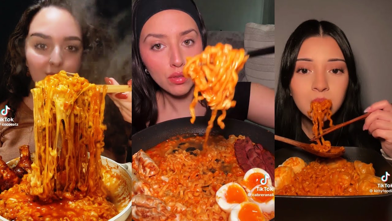 TIKTOK’S BEST BULDAK MUKBANG COMPILATION | Part 2