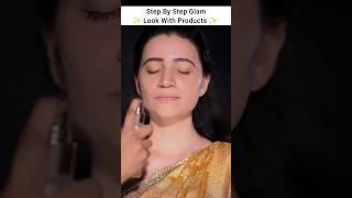 Credit- mua_dharitri | makeup tutorial with products #shorts #makeup #bridalmakeup #makeuplook