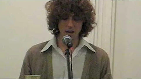 Author of Tweak, Nic Sheff speaks at the Branson School in Marin