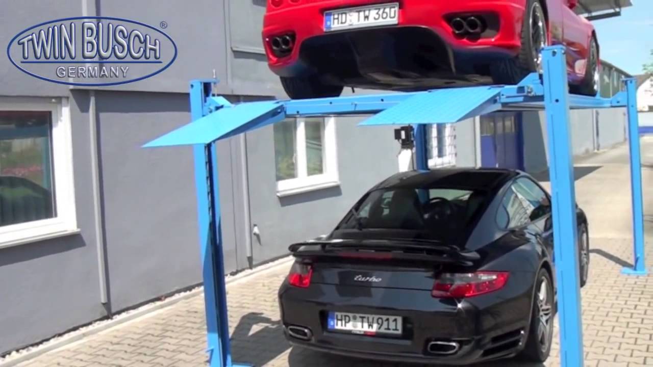 Pont parking 4 colonnes 3,6 T