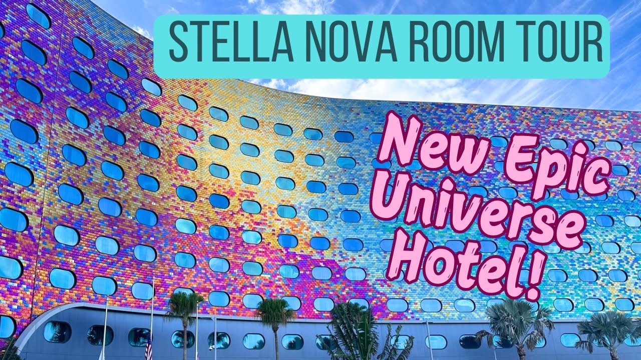 New! Epic Universe Stella Nova Room Tour | Universal Orlando Resort