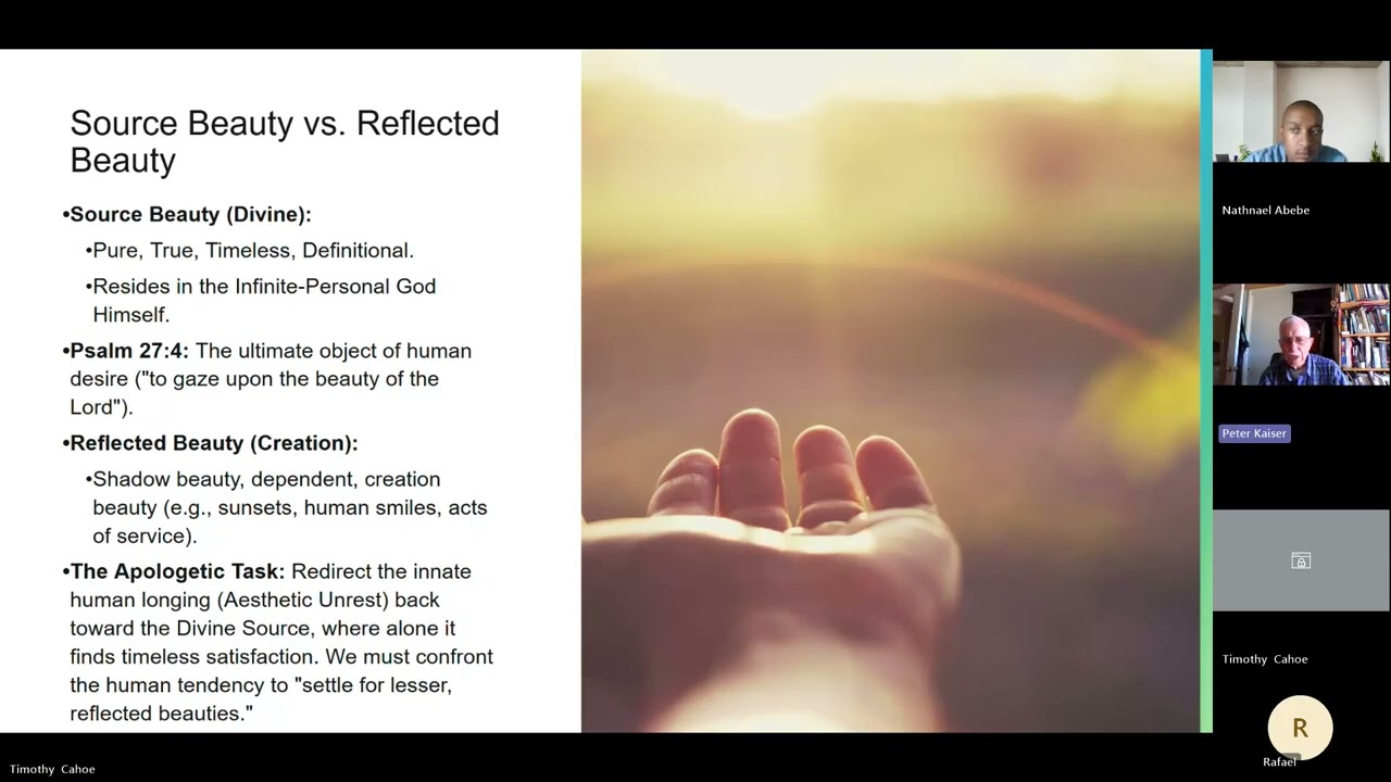 Cultural Apologetics Lesson on Christianity, Culture and Art