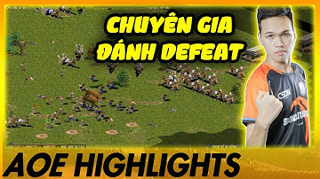 Khiếp hồn Choson - CSĐN vẫn có dã tâm đánh feat đối thủ| AoE Highlights