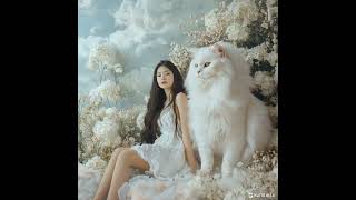 Download Lagu Beautiful Girl with Cat in Love MP3