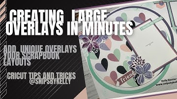 Create A Perfect Scrapbook Layout In Minutes With This Free Design Space File@snipsbykelly