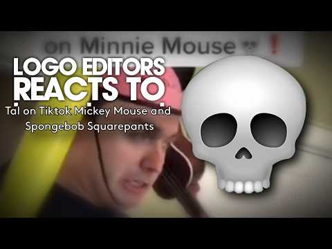Logo editors reacts to... | Tal_on Tiktok Mickey Mouse and Spongebob Squarepants