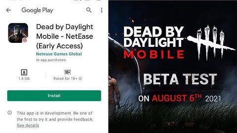 How to download Dead By Daylight Mobile Netease • MobzolinYT