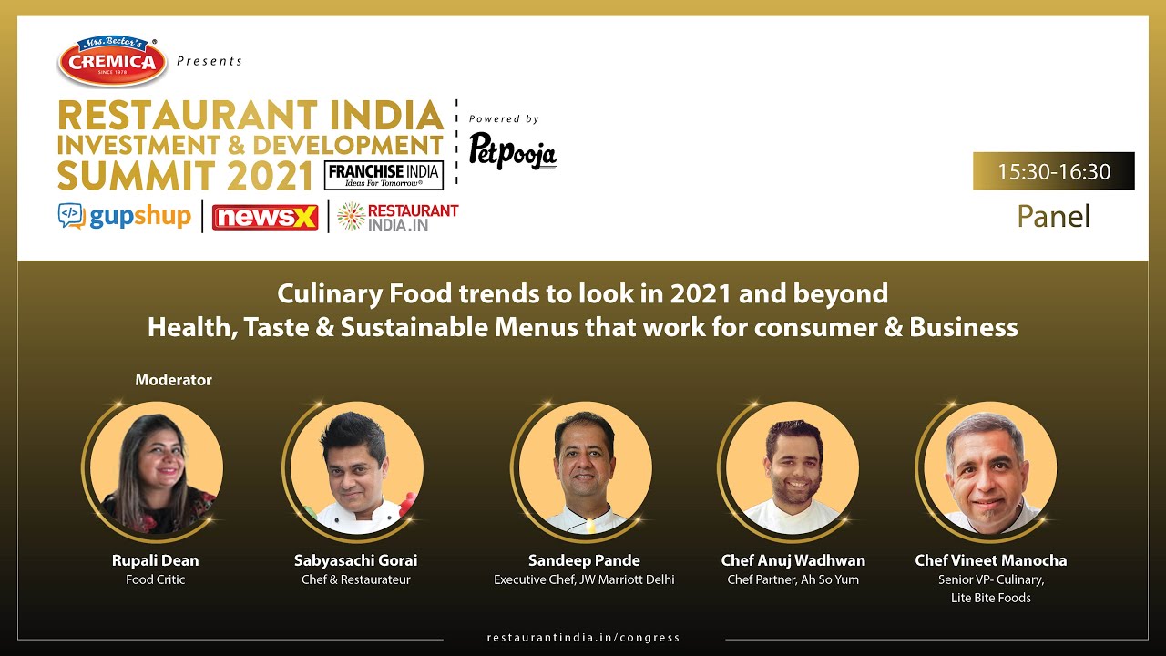 Culinary Food trends to look in 2021 and beyond: Health, Taste & Sustainable Menus that work