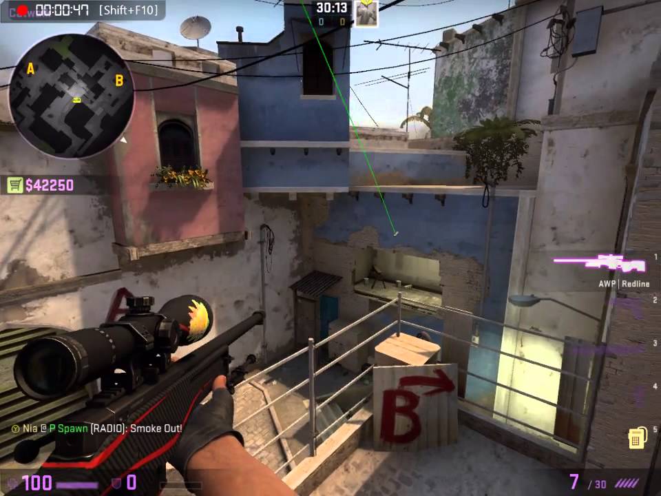 CS:GO Mirage Window/Döner Smoke 64tick - YouTube