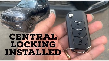 Scorpio N Z2 Central Locking installation | Mahindra scorpio N Z2 latest updates