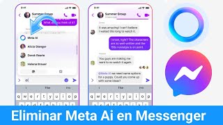 Cómo eliminar Meta Ai de Messenger 2024 | Quitar Messenger Meta Ai Chat