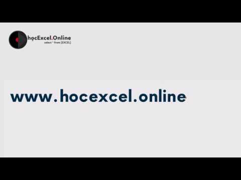 Học excel online miễn phí | Học Excel Online Intro Video