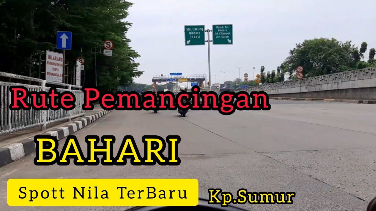 Rute Pemancingan Bahari Kp,Sumur Buaran Jakarta Timur