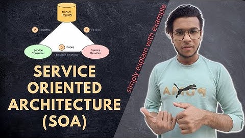 Service Oriented Architecture (SOA) explained in Hindi #2022