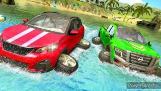 Water Surfer Jeep Cars Race on Miami Beach 2021 screenshot 4