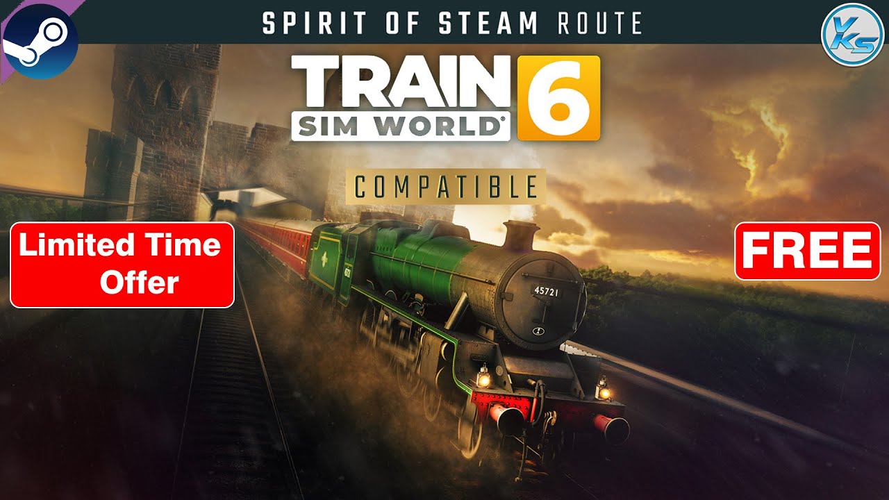 🔥 Train Sim World 6: Spirit of Steam: Liverpool Lime Street - Crewe Route Add-On FREE NOW