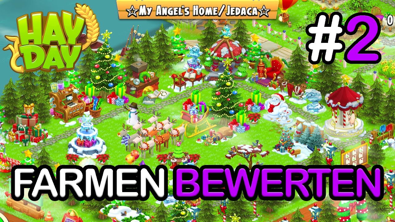 Hay Day 2 Farmen Auf Einem Gerät WEIHNACHTSMARKT in HAY DAY?! 😍😂 Hay Day Farmen Bewerten Season 7