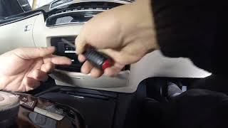 How to remove DVD Mercedes s-class