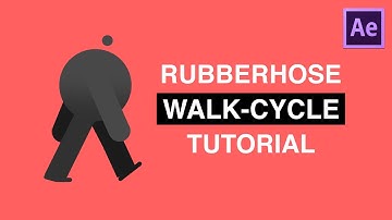 WALK CYCLE IN 10 MINUTES - After Effects Tutorial [Rubberhose]