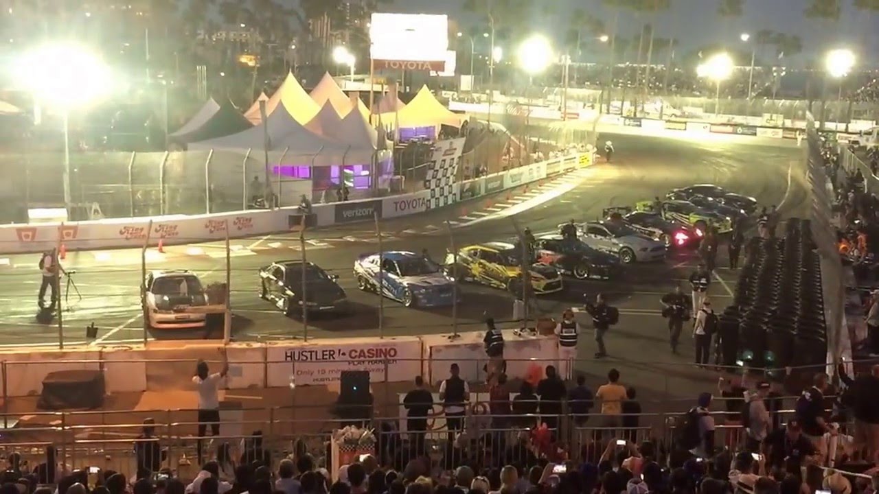 Formula D1 Driver Introduction from the Long Beach Grand Prix 2016 (italospeedtv)