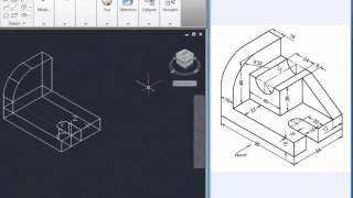 Leçon 2 Autocad : comment réaliser une pièce 3D