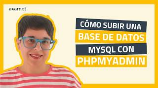 🗄️Cómo subir una base de datos MySQL con phpMyAdmin paso a paso