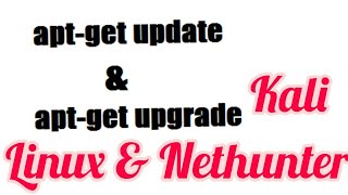 Apt-get install update in kali linux nethunter 2017 android technology screenshot 5