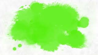 Green Screen Ink effect - free copyright free - Asad Editx