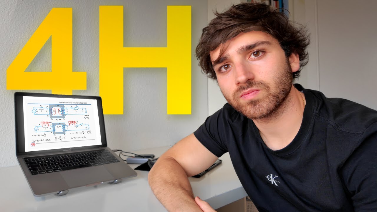 Estudia Conmigo | 4 Horas Preparando los Exámenes de Ingeniería | Pomodoro 60-15