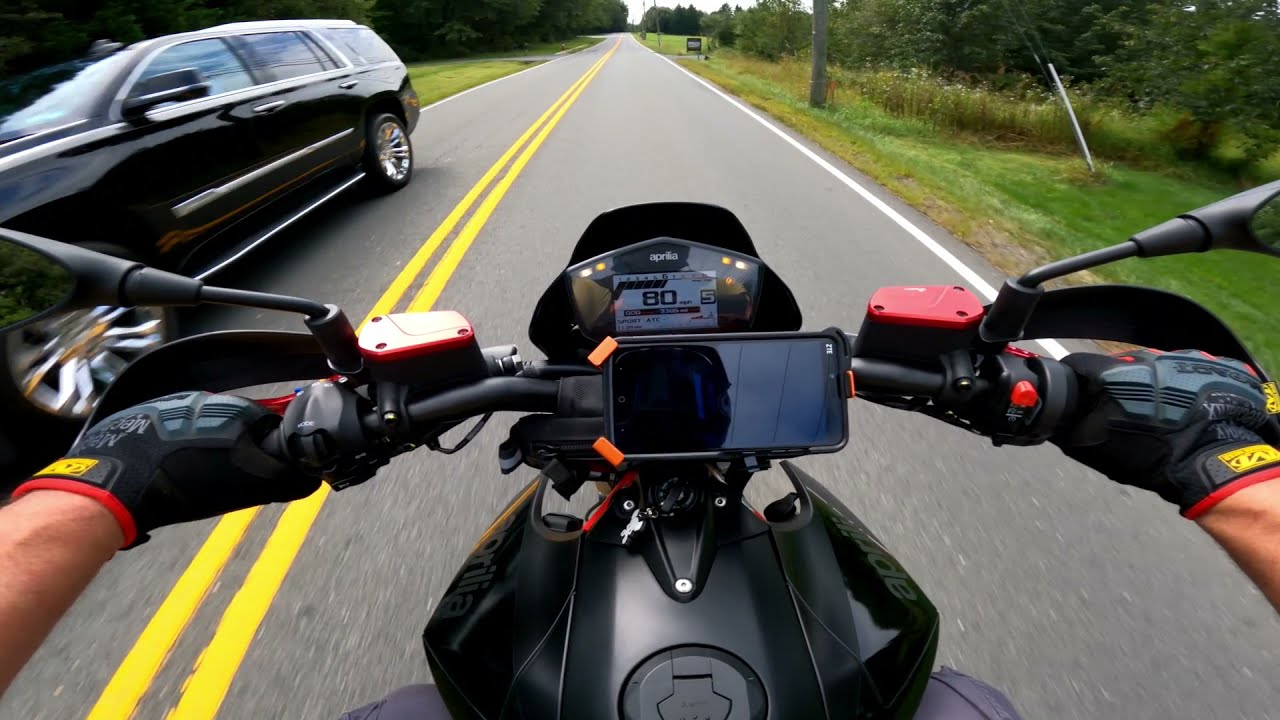 Aprilia Dorsoduro 900 With Full Arrow Exhaust [RAW] High Quality Sound