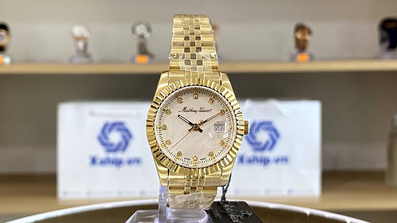 NWT Mathey-Tissot Mathey III Quartz Crystal White Dial Ladies Watch Mathey-Tissot Tacy Quartz White Dial Ladies Watch main image 4