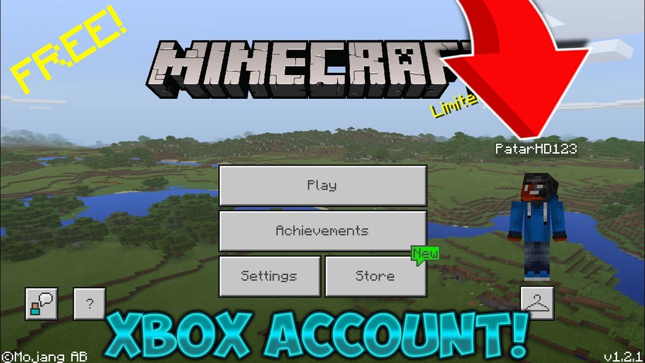 Hoe dan ook bossen verontreiniging How To Make a Xbox Live Account For MCPE 1.2! - YouTube