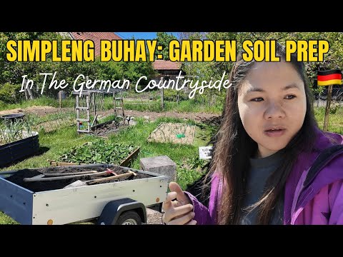 Filipina Life In Germany | Garden Work, Filipino Food, Drying Dandelions