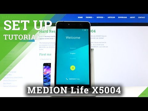 How to Activate MEDION Life X5004 - Set Up Process / Configuration