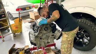 2014 RAM 1500 REMANUFACTURED ENGINE ASSEMBLY AND INSTALL