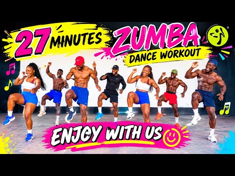 27 MINUTES ZUMBA DANCE WORKOUT LETS HAVE FUN WHILE WORKING OUT 🔥💪🏽
