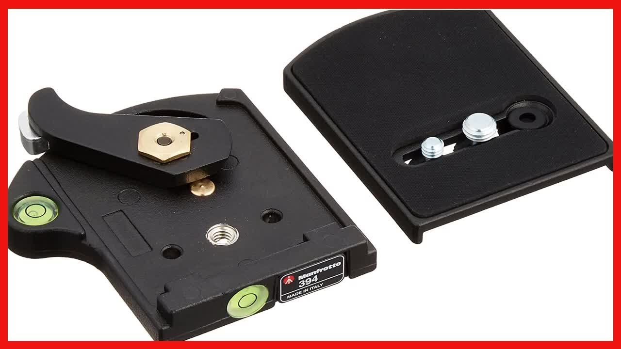 Manfrotto 394 RC4 Low Profile Rectangular Rapid Connect Adapter