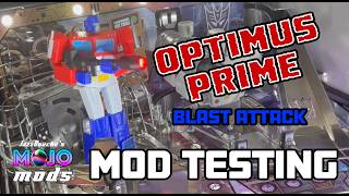 Optimus Prime Blast Attack Mod Test