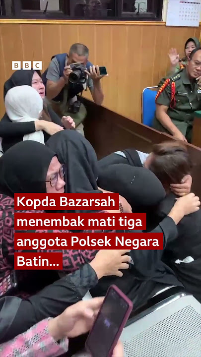 Kopda Bazarsah divonis mati, terbukti bersalah tembak tiga polisi di Lampung #shorts